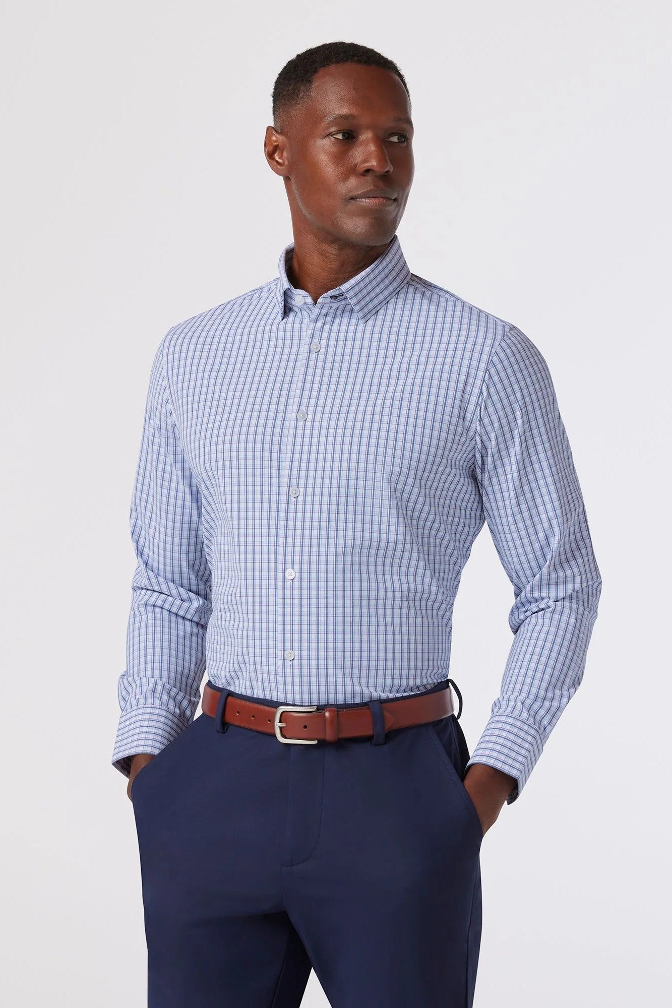 LEEWARD LONG SLEEVE DRESS SHIRT - Long Sleeved Shirts - Novaman