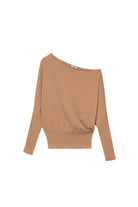 LAVINA DRAPED OFF SHLDR SWEATER
sassanova