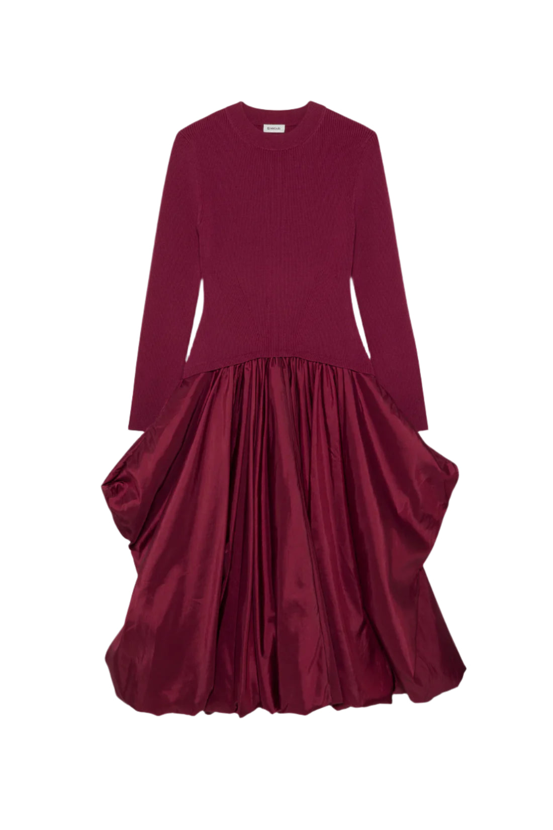 KENLIE L/S MOCK NECK MIDI DRESS
sassanova