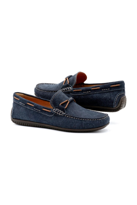 BERMUDA BRAID BIT LOAFER NAVY - Loafers - Novaman