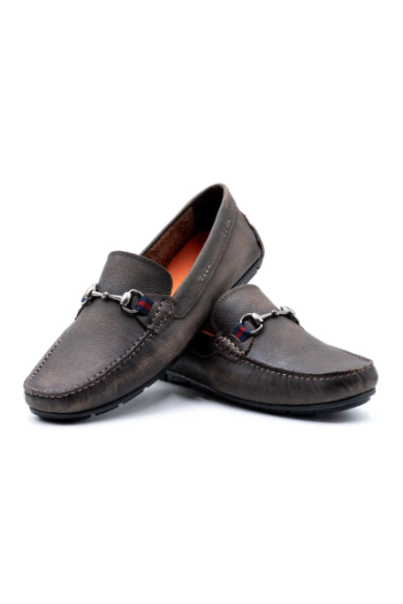 BERMUDA PEBBLE HORSE BIT LOAFER
- Loafers - Novaman