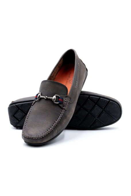 BERMUDA PEBBLE HORSE BIT LOAFER
- Loafers - Novaman