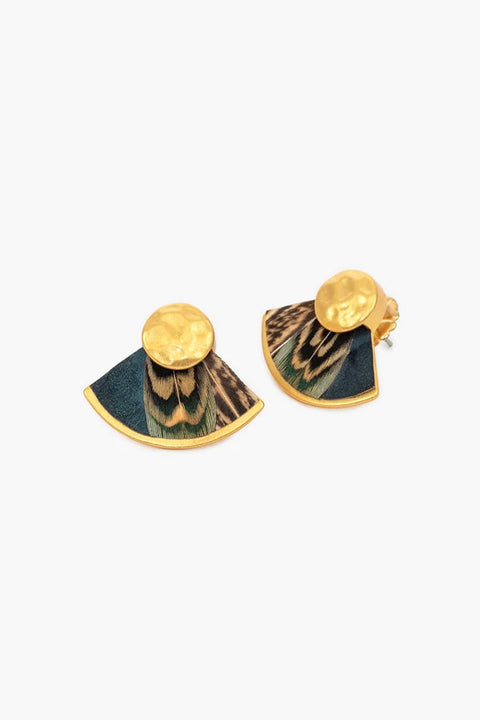GUSSIE FAN EARRING