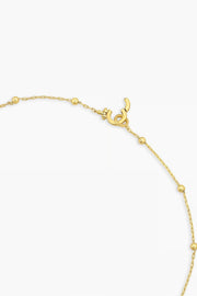 NEWPORT CHAIN NECKLACE- GLD