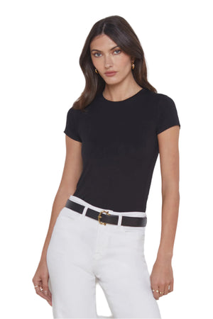 RESSI SS RIBBED CREW NECK TEE