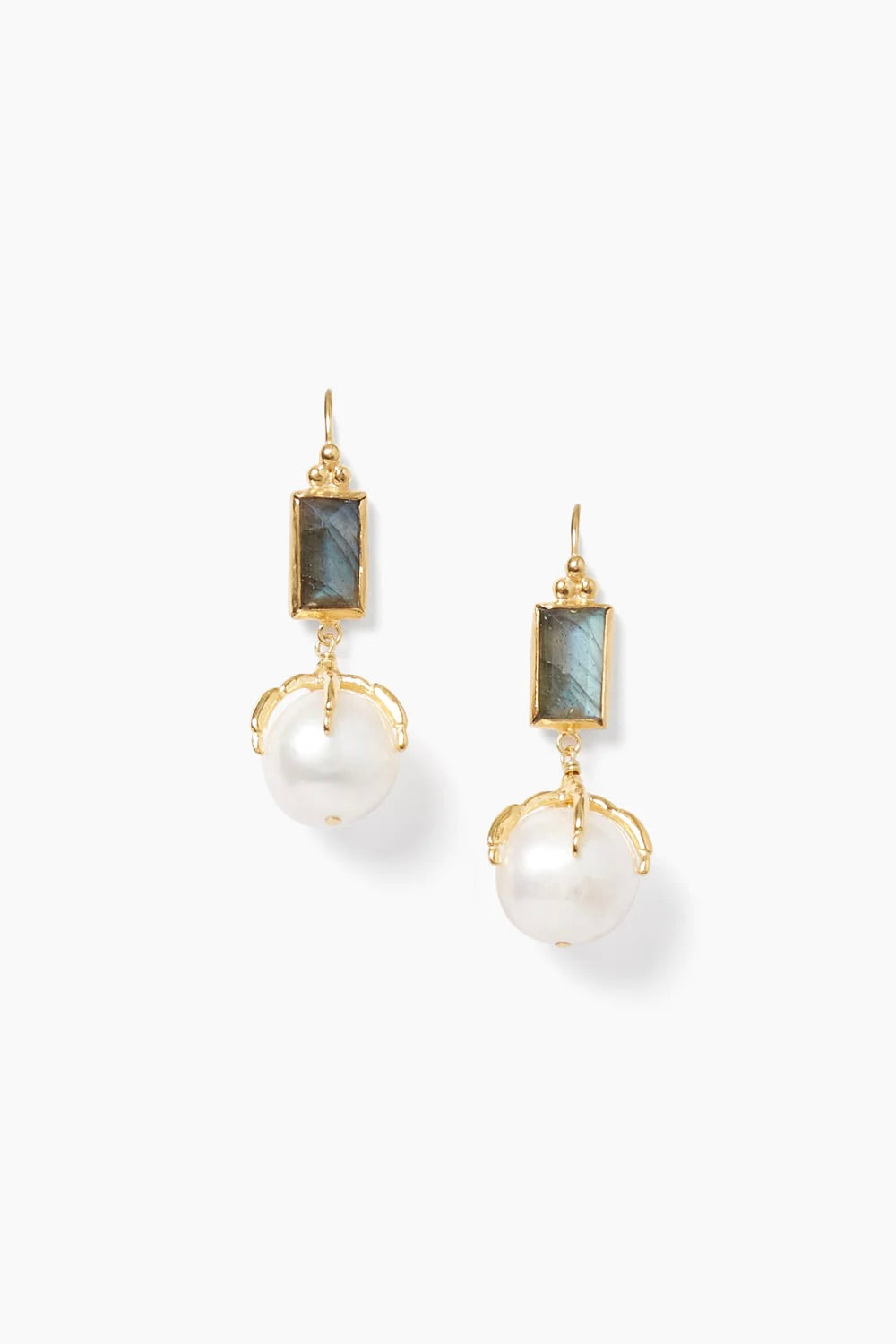 LARK PEARL DROP W/LAB EARRINGS
sassanova