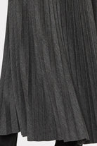 PLEATED MIDI SKIRT - Skirts - Sassanova