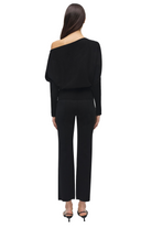 LAVINA DRAPED OFF SHLDR SWEATER
sassanova