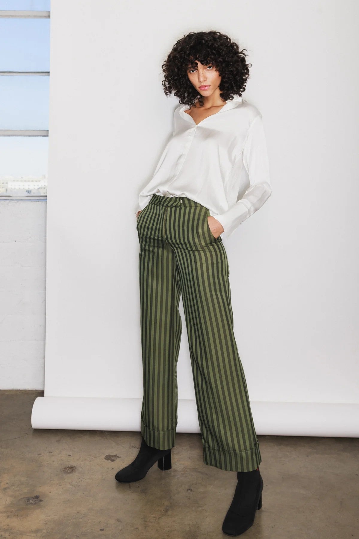 DARIA BLOUSE- WHITE - Blouses - Sassanova