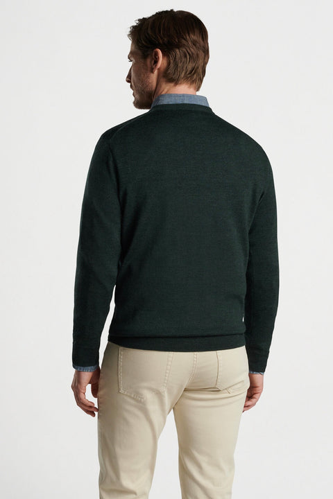 AUTUMN CREST V-NECK SWEATER