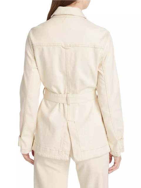 LEORA CARGO DENIM JACKET