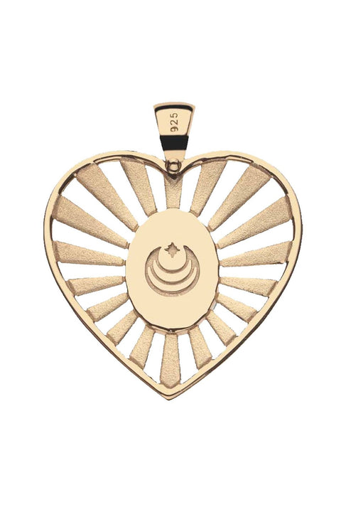 PROTECT SCARAB HEART NECKLACE- DRAWN LINK CHAIN