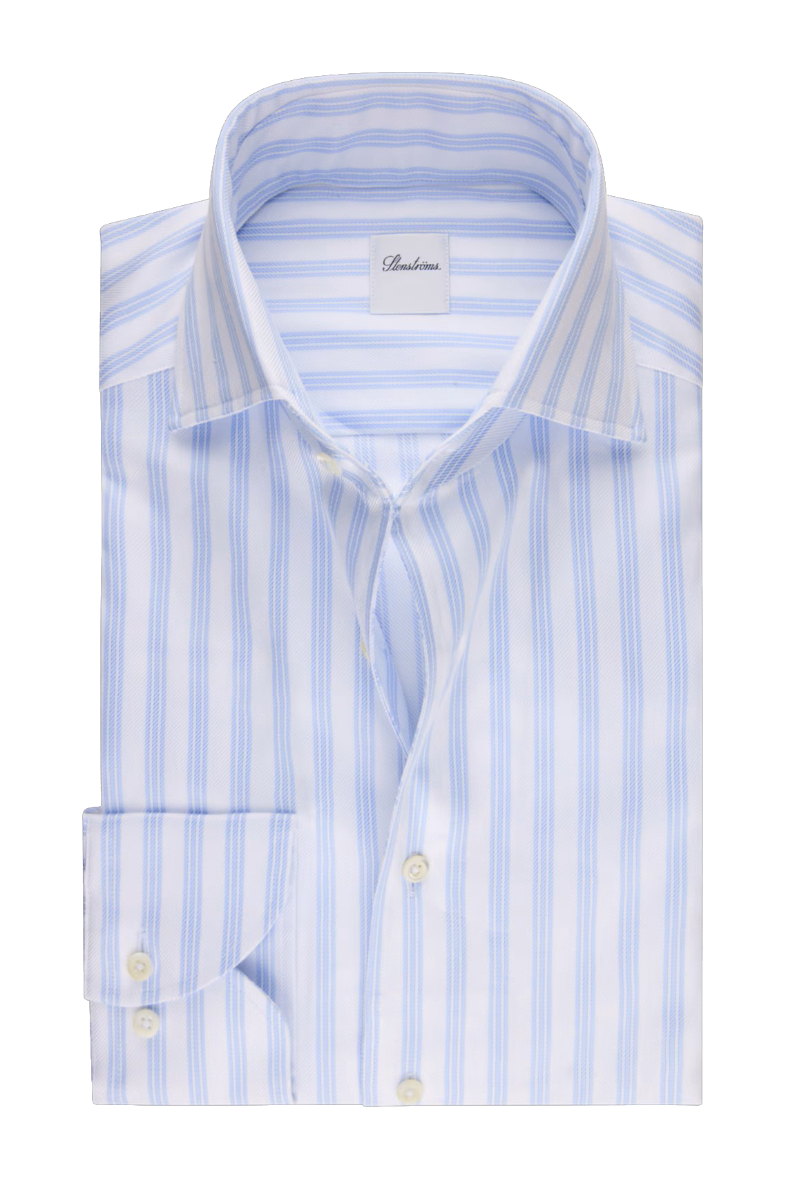 LONG SLEEVE TRIPLE STRIPE DRESS SHIRT - Long Sleeved Shirts - Novaman