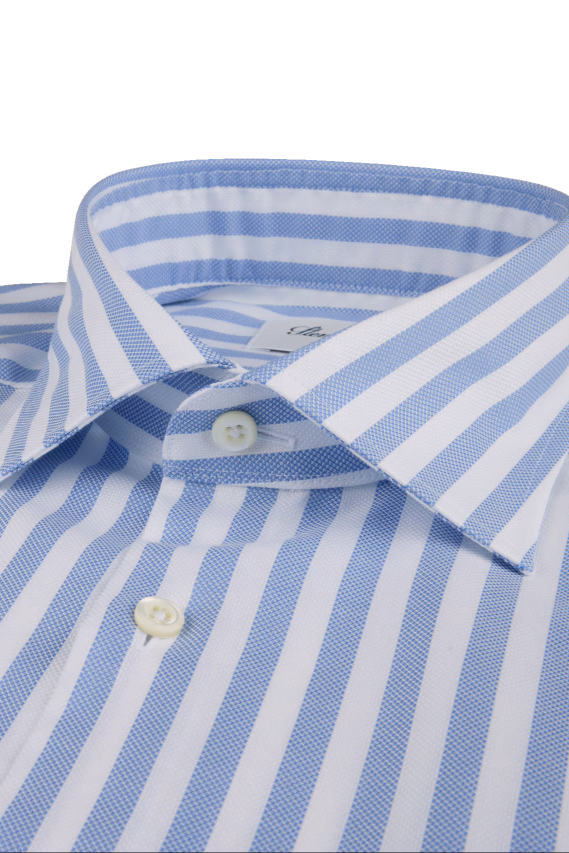 LONG SLEEVE STRIPED DRESS SHIRT - Long Sleeved Shirts - Novaman