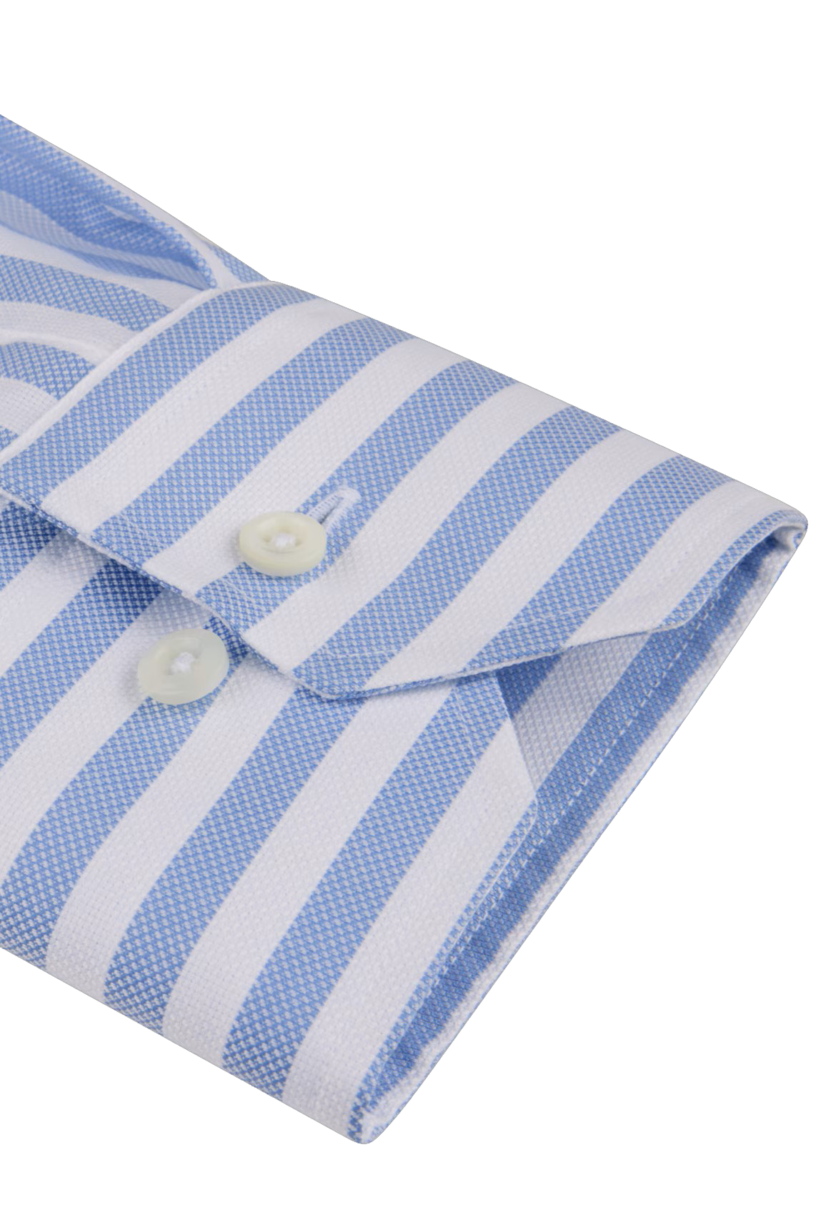 LONG SLEEVE STRIPED DRESS SHIRT - Long Sleeved Shirts - Novaman