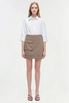 FRASER MINI SHIRT DRESS - Dresses - Sassanova