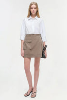 FRASER MINI SHIRT DRESS - Dresses - Sassanova