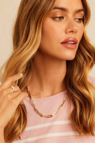 PARKER XL NECKLACE- GLD
sassanova