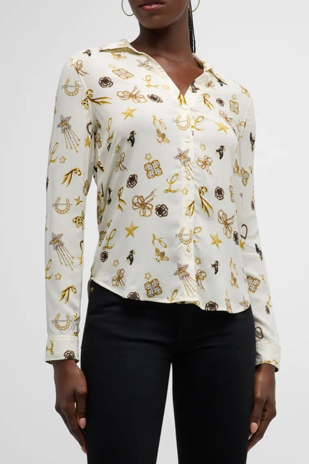 HOLLY L/S BLOUSE (40223BDU)