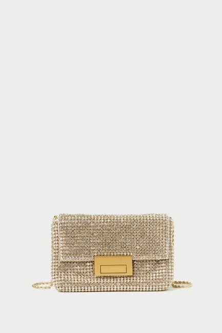 JUNE DIAMANTE FLAP POUCH