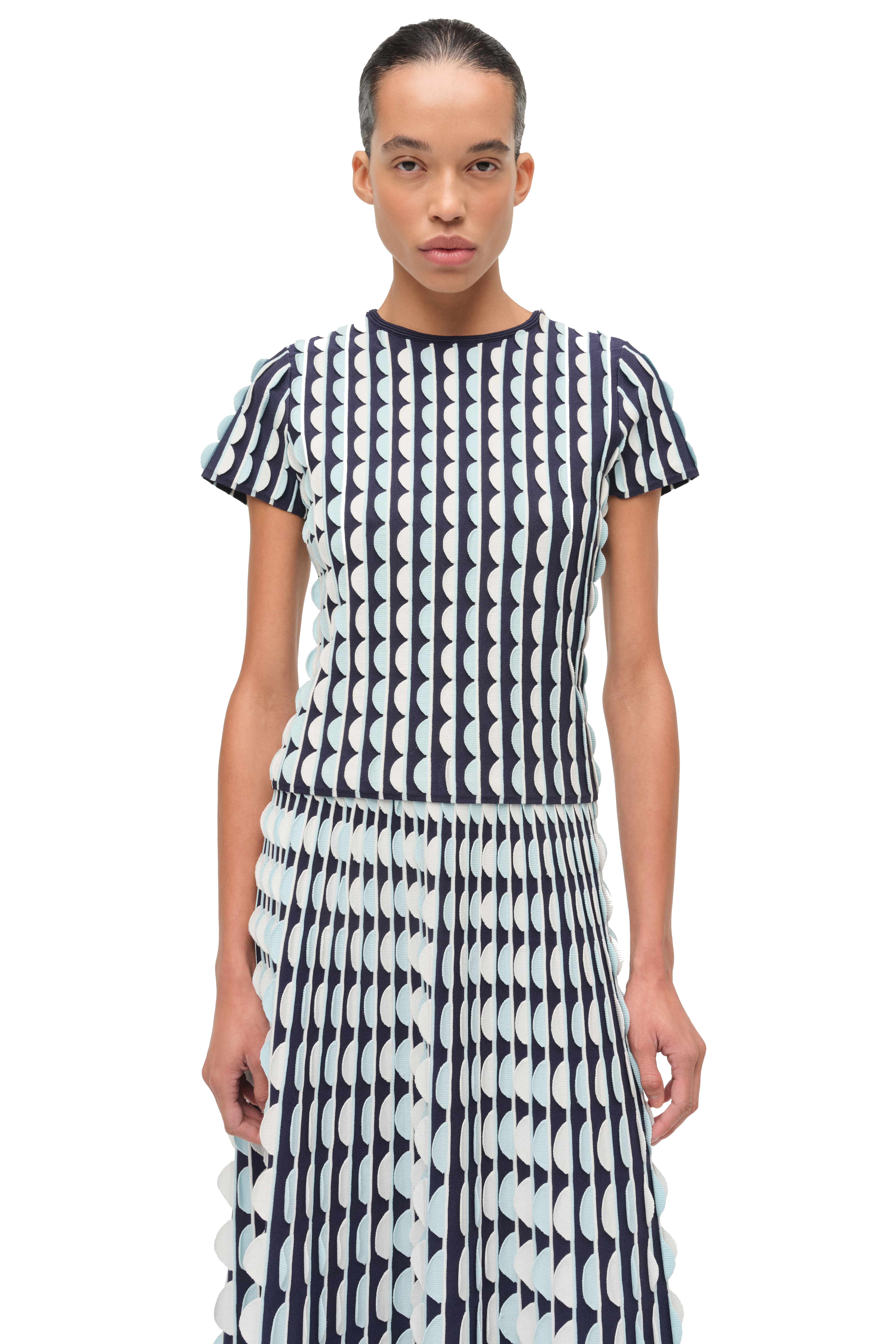 KENDRA S/S TOP - Blouses - Sassanova