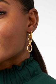 DELPHINE 2 IN 1 EARRING- GLD