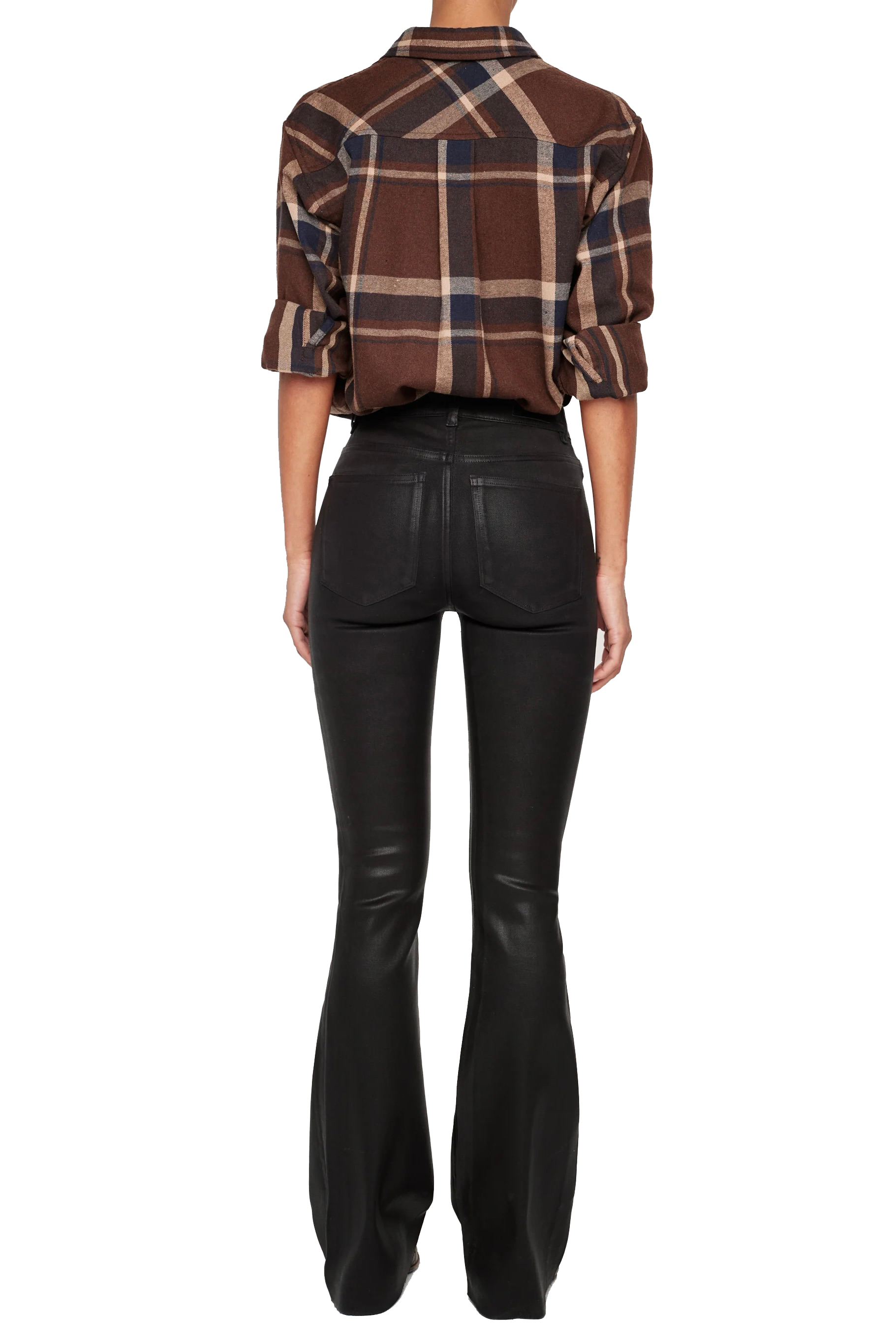 BRIDGET BOOT HIGH RISE COATED 33 - Jeans - Sassanova