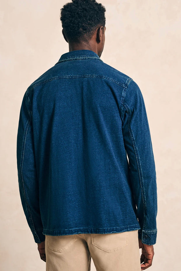 JERSEY SHIRT JACKET