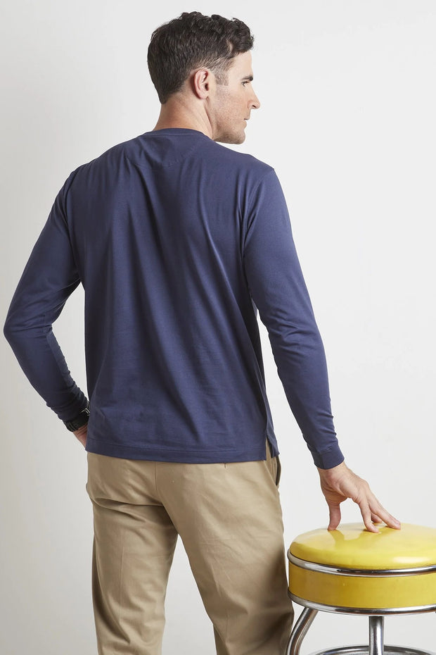 LS CREW NECK TEE (M18)