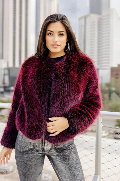 HAPPY HOUR FOX JACKET