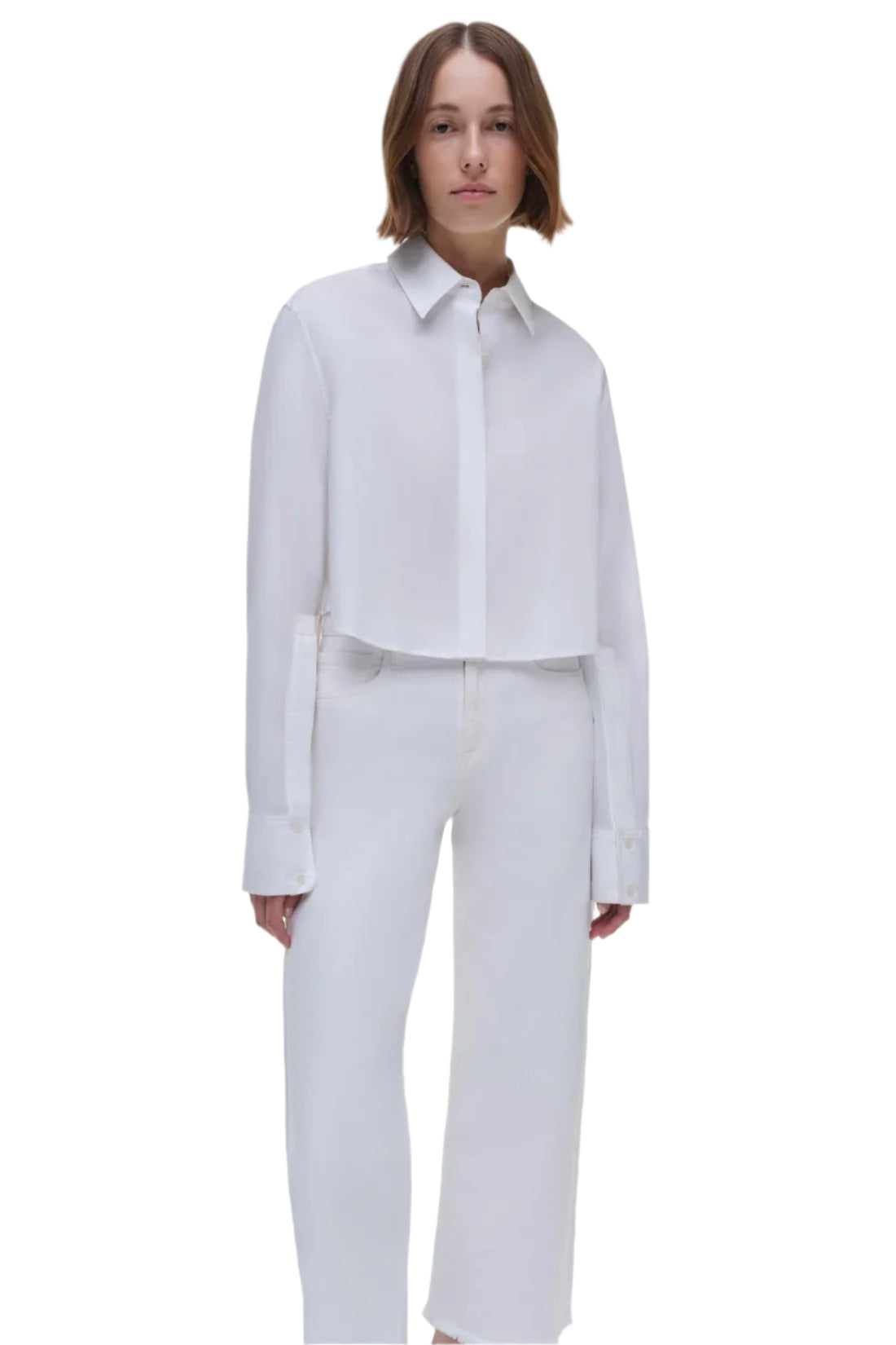 RENATA CROPPED BUTTON DOWN SHIRT
sassanova
