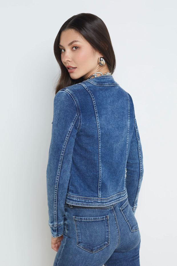 YARI COLLARLESS JACKET