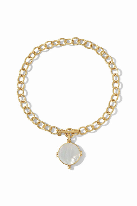 MERIDIAN STATEMENT NECKLACE- PEARL