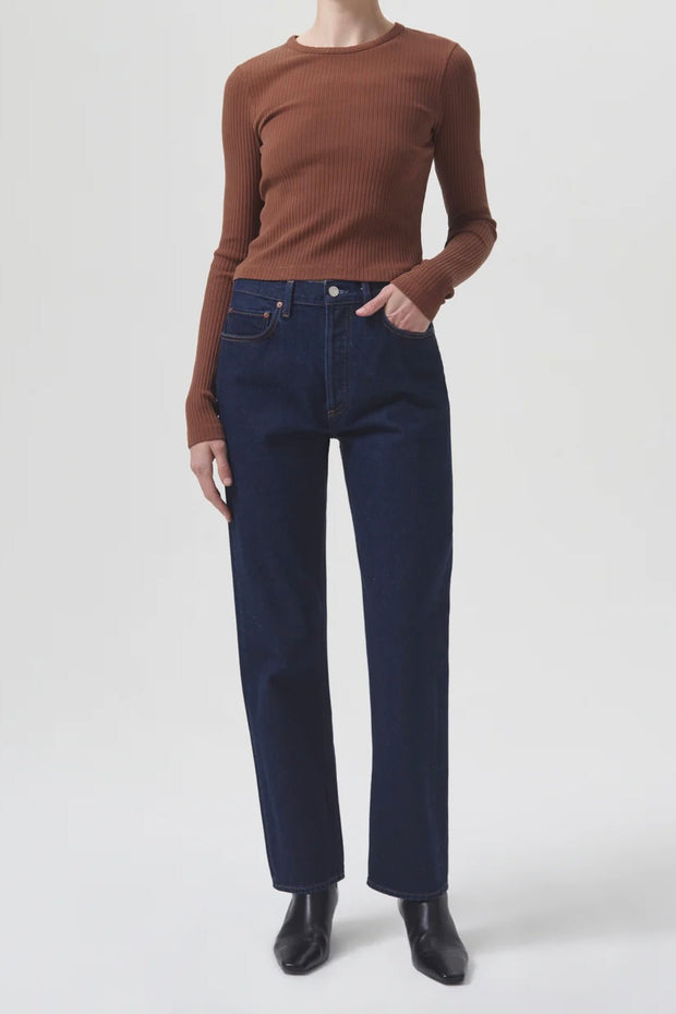 ALMA SHRUNKEN CREW NECK