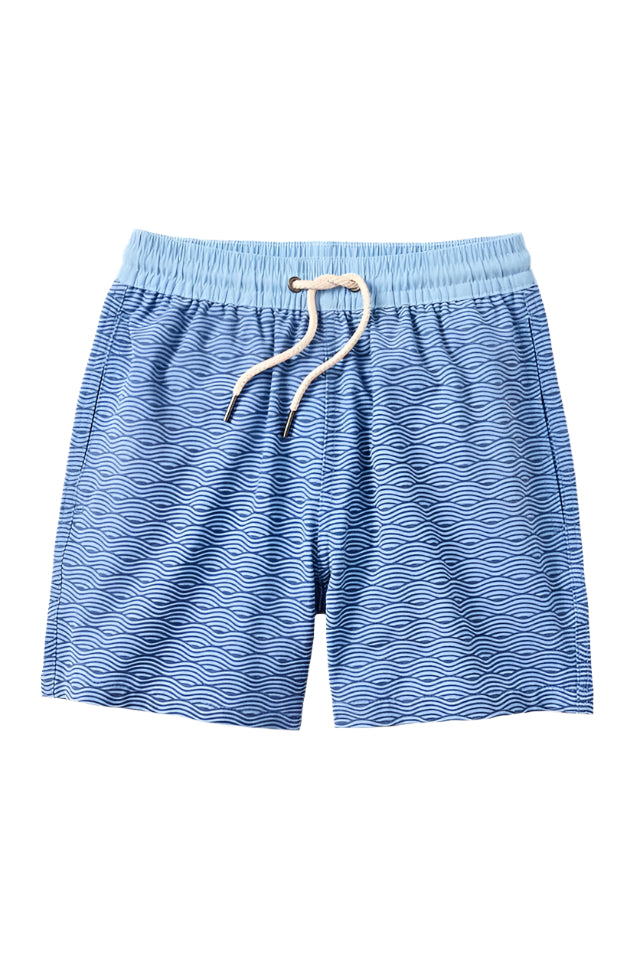 KIDS BAYBERRY BLUE WAVES  SWIM TRUNK
novaman