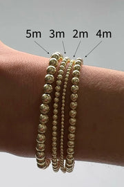 5MM SIG BRACELET- GOLD/6.75