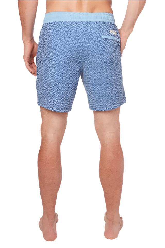 BAYBERRY BLUE WAVES  SWIM TRUNK
novaman