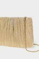 BRIT PLEATED POUCH - Handbags - Sassanova