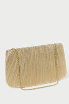 BRIT PLEATED POUCH - Handbags - Sassanova
