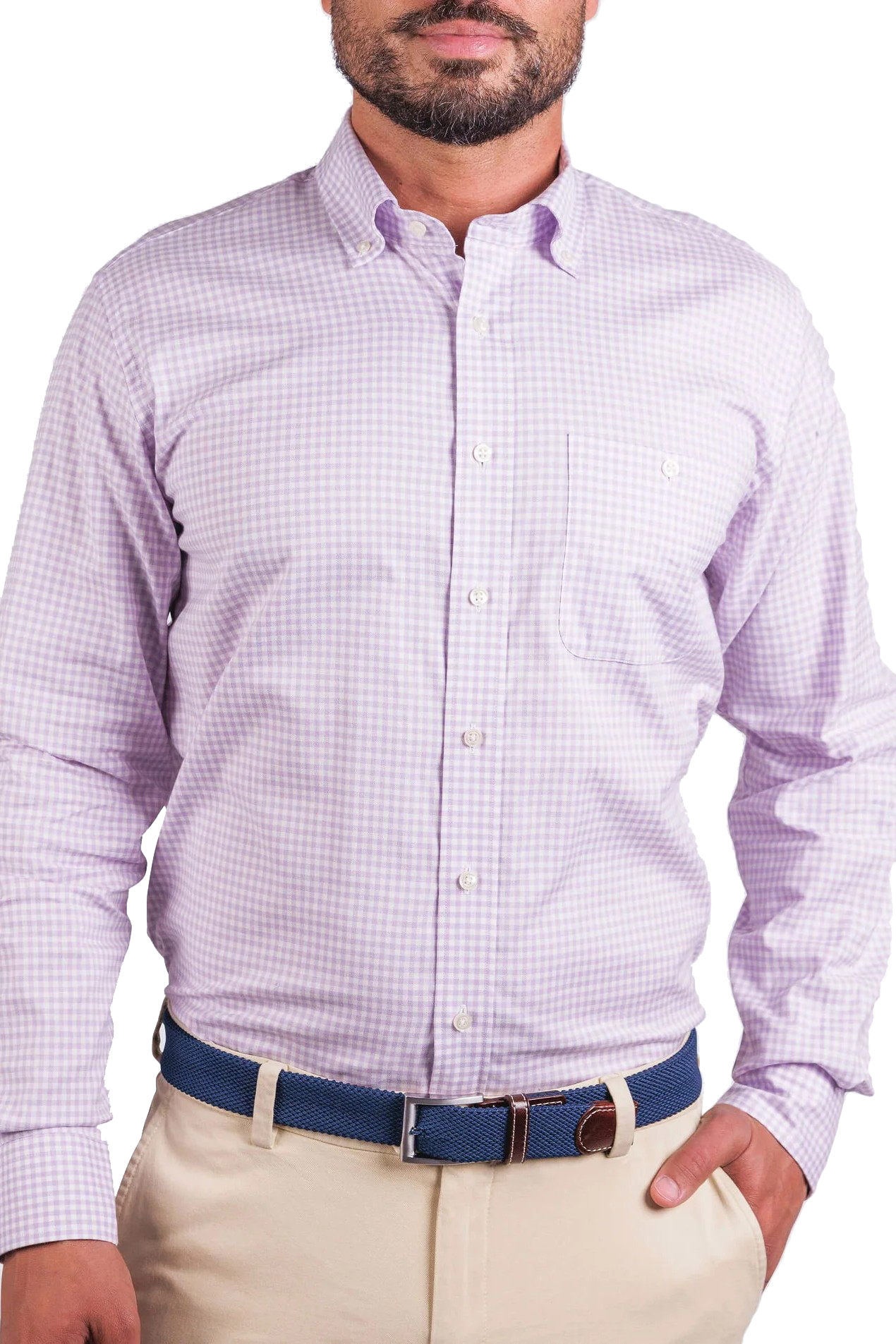 BARRETT GINGHAM SPORT SHIRT - Shirts - Novaman
