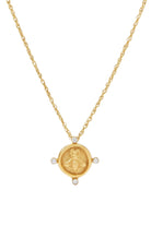 BEE CAMEO SOLITAIRE NECKLACE- GLD
sassanova