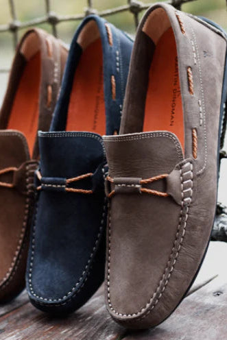 BERMUDA BRAID BIT LOAFER NAVY - Loafers - Novaman