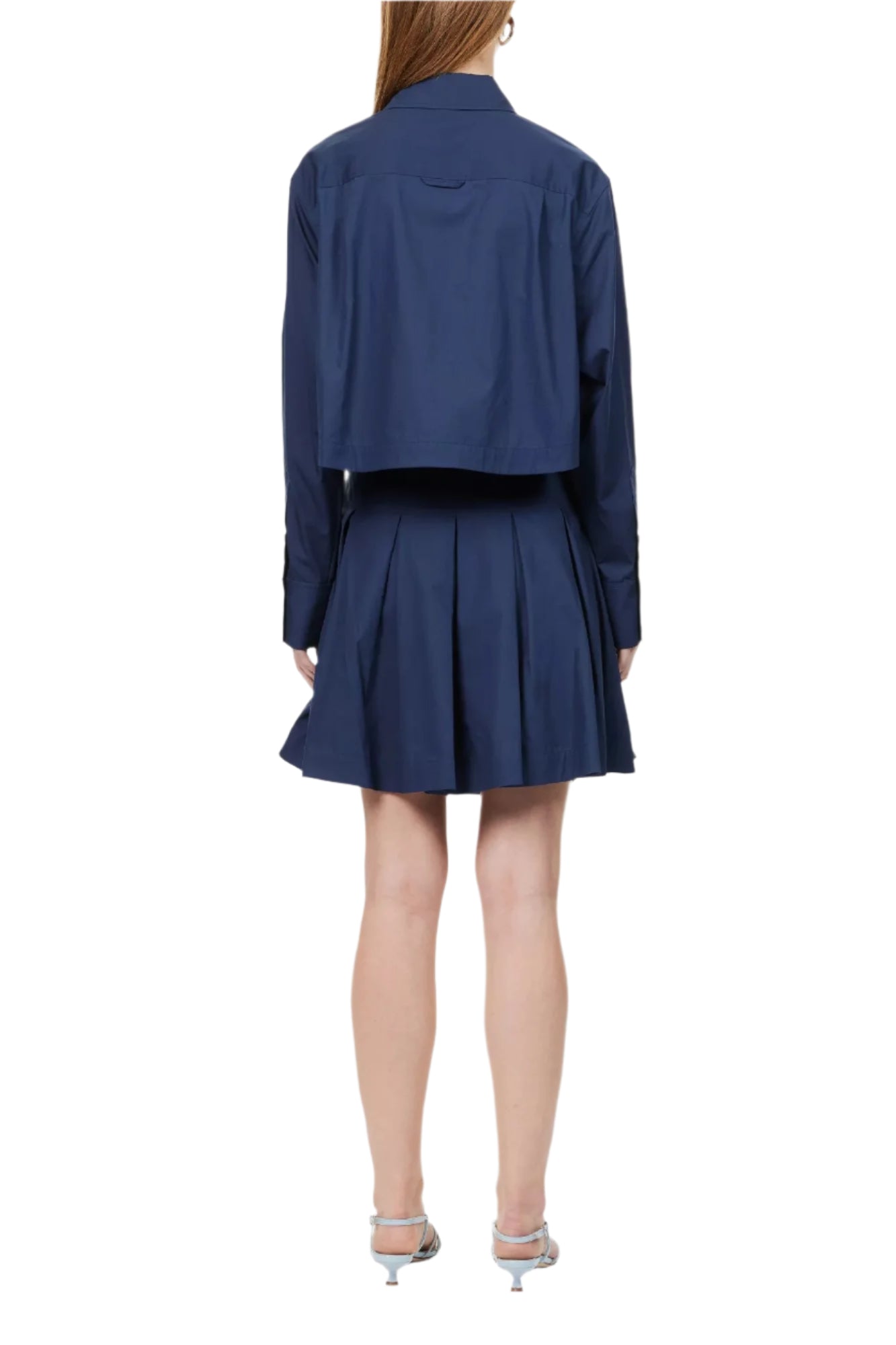 CALLAS L/S PLEATED MINI DRESS-Sassanova3