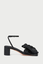 CARMEN MID HEEL BOW SANDAL - Heels - Sassanova