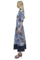 CLAUDINE S/S SHIRT MIDI DRESS-Sassanova3