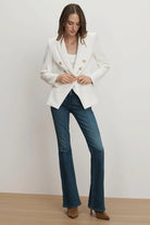 MILLER DICKEY JACKET WHT - Jacket - Sassanova