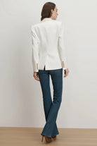 MILLER DICKEY JACKET WHT - Jacket - Sassanova