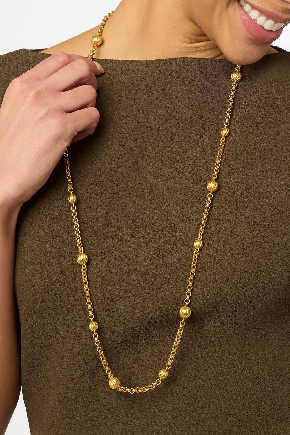 CIRQUE STATION NECKLACE- GLD
sassanova