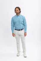 LAURENCE OXFORD SPORT SHIRT - Long Sleeved Shirts - Novaman
