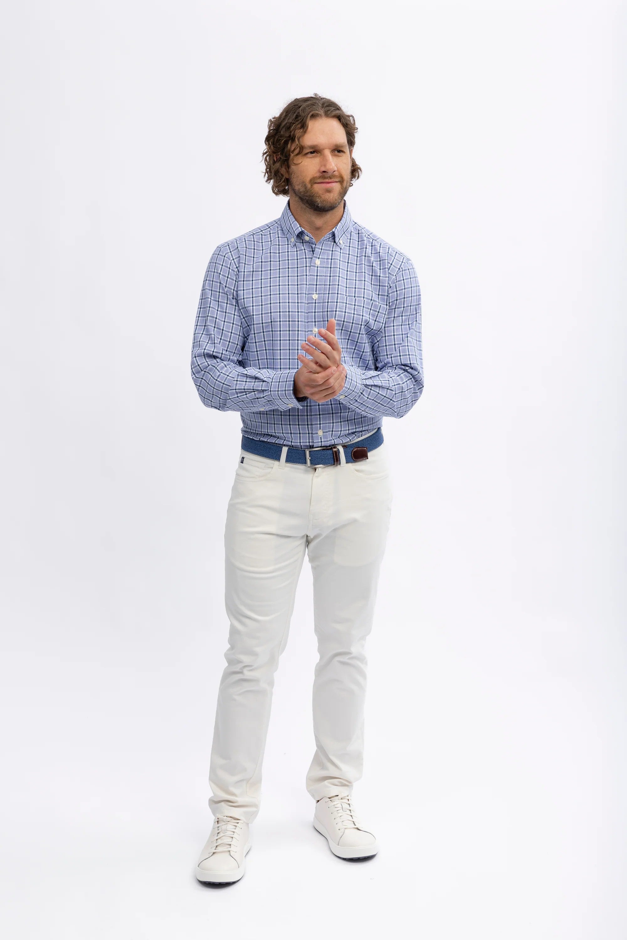 BEAU OXFORD SPORT SHIRT - Long Sleeved Shirts - Novaman